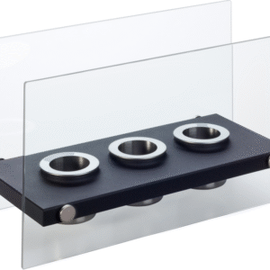 Bio Ethanol Fireplace Burner Fire VIC3 Black