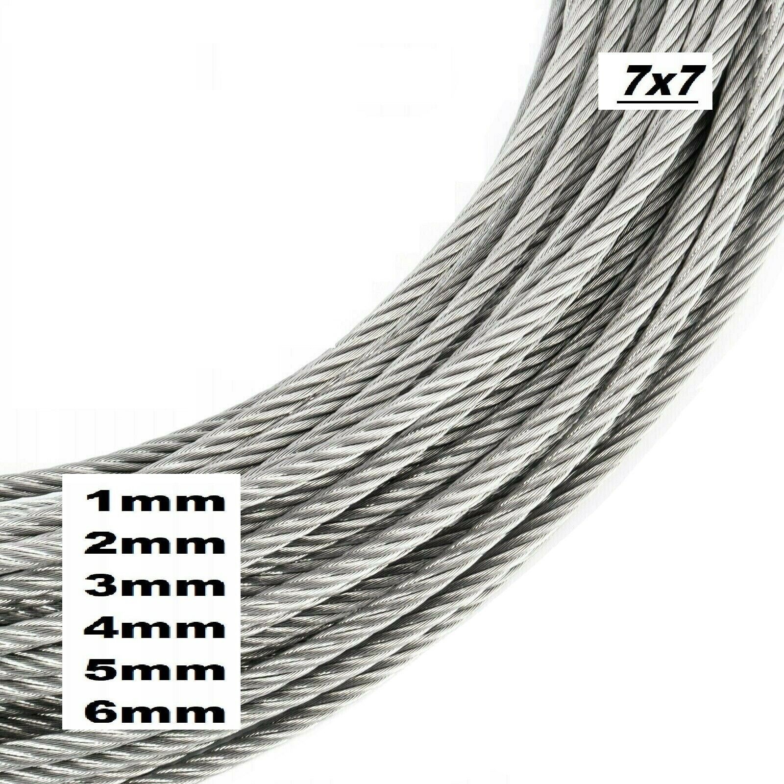Stainless Steel Wire Rope Metal Cable Rigging