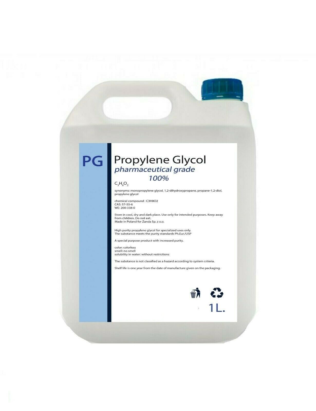 Mono Propylene Glycol 99% + USP/EP
