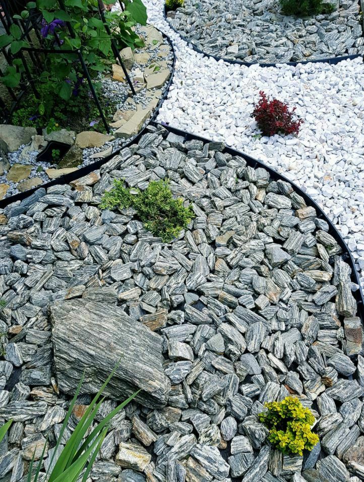 Decorative Gravel Slate Wood Bark Natural 11-32mm