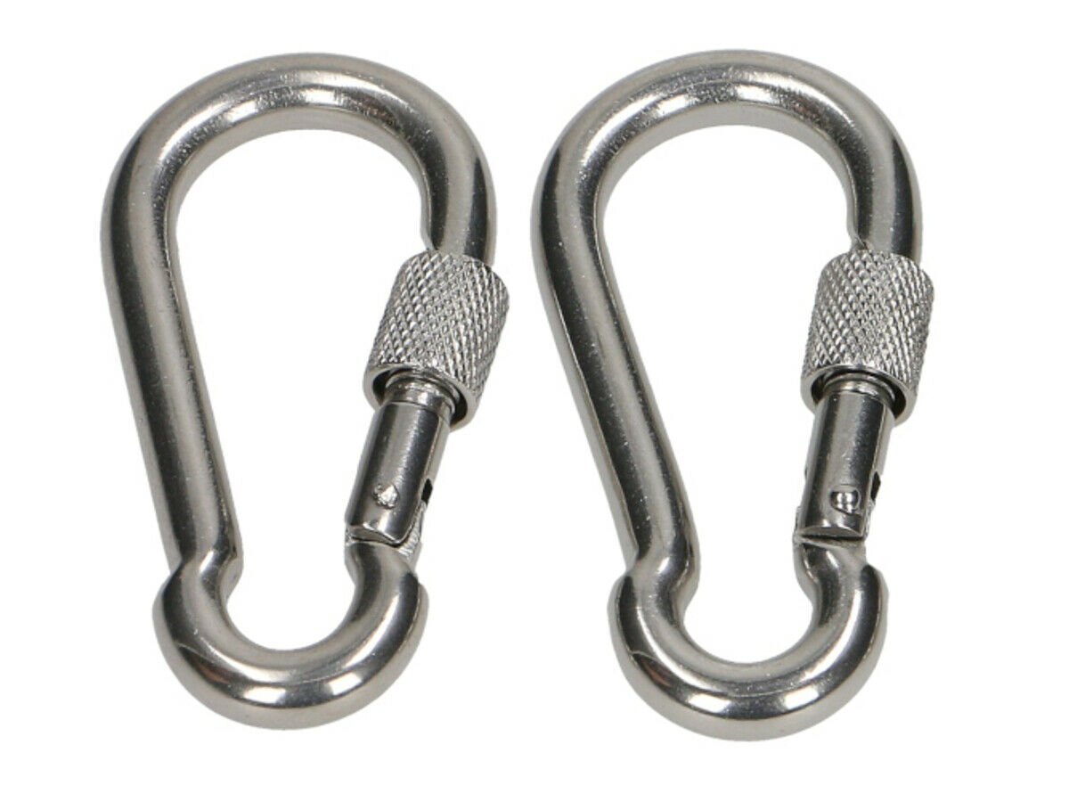 Carabiner Clip Screw Lock - Image 2