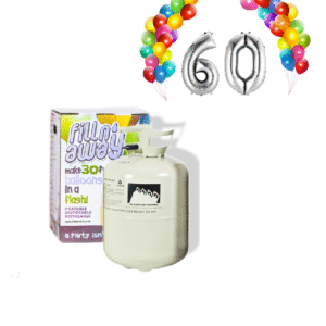 Helium Gas Balloon Cylinder Fills 60