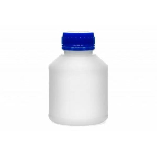 Plastic Bottles Natural HDPE with Screw Top Lid 250ml