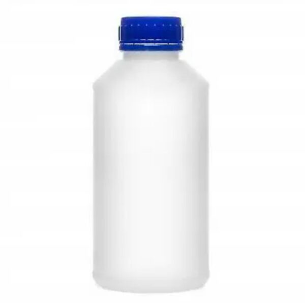 Plastic Bottles Natural HDPE with Screw Top Lid 500ml