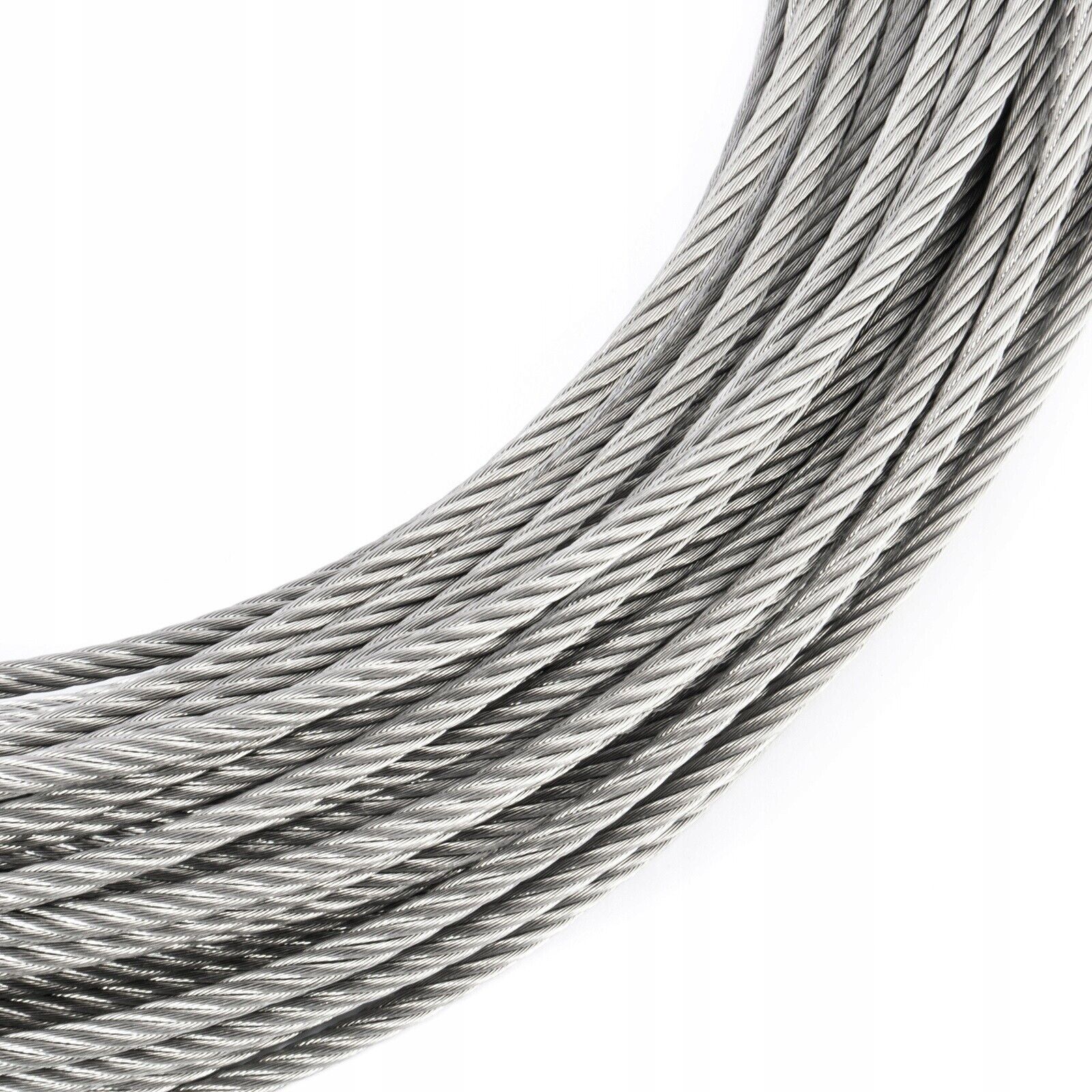 Galvanised Steel Wire Rope Metal Cable Rigging 7 x 7 1mm 2mm 3mm 4mm 5mm 6mm 8mm - Image 6