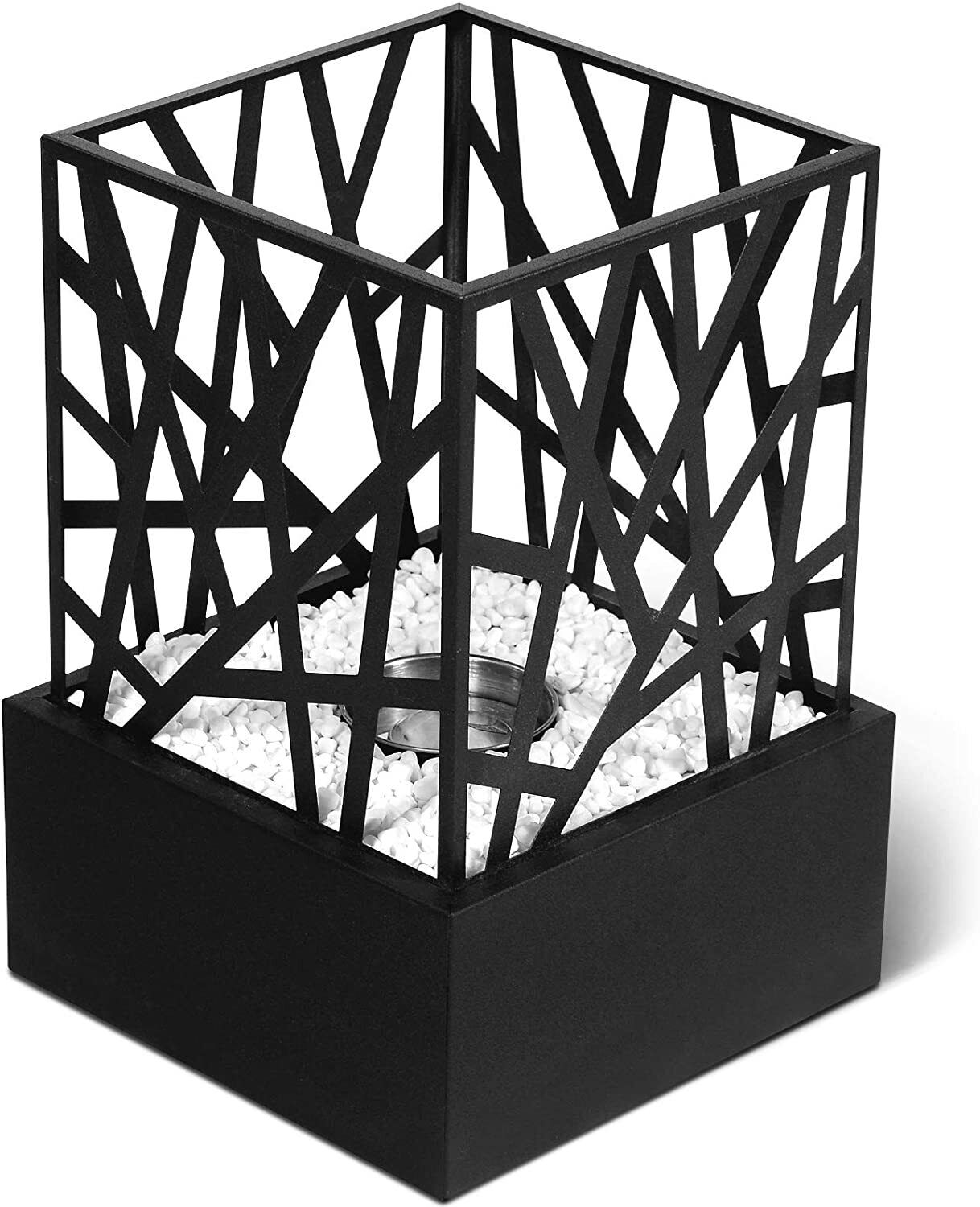 BioEthanol Fireplace Biofire Indoor Outdoor Camping Top Burner Fire Funky Modern - Image 7