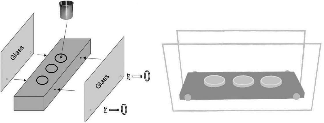 Bio Ethanol Fireplace Glass Burner Fire Bioethanol VIC3 White Tabletop Indoor - Image 4