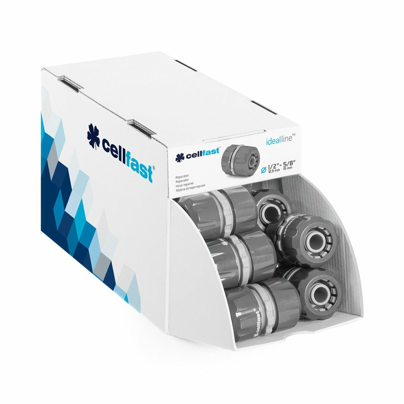 Hose Repairer with Reduction 1"-3/4" fits Hozelock water hose pipe & fittings - Image 2