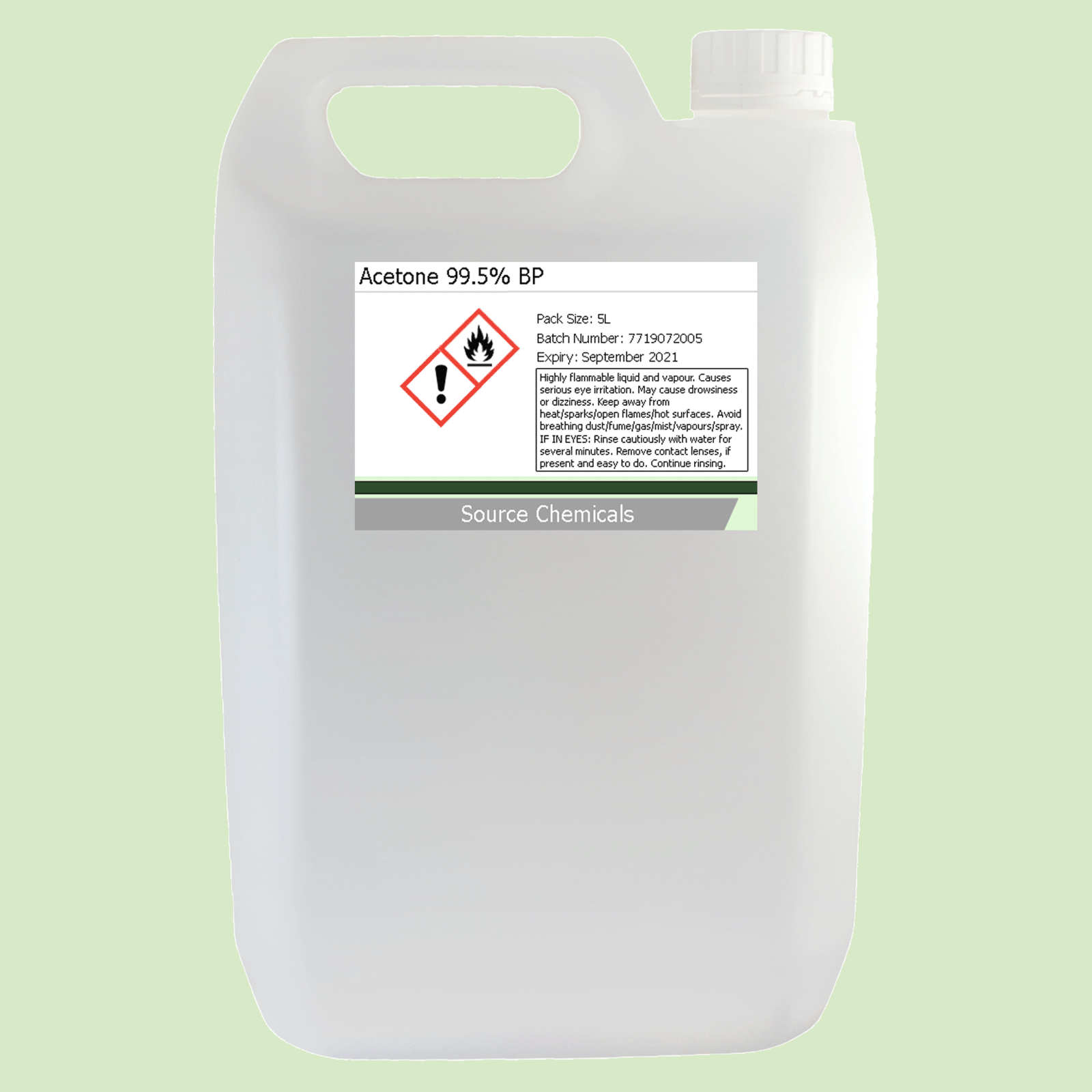 PURE ACETONE 5l Acrylic Nail Remover Nail Polish Remover 99.9% UV/LED Gel Nail