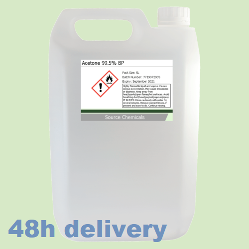 PURE ACETONE 5l Acrylic Nail Remover Nail Polish Remover 99.9% UV/LED Gel Nail - Image 2