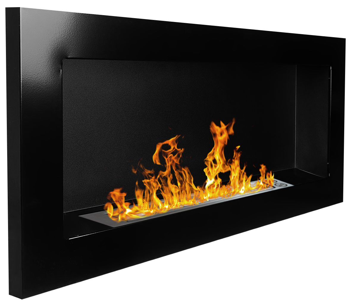 Bio-Ethanol Fireplace Biofire Professional 900 x 400 High Gloss Black DAMAGED - Image 3