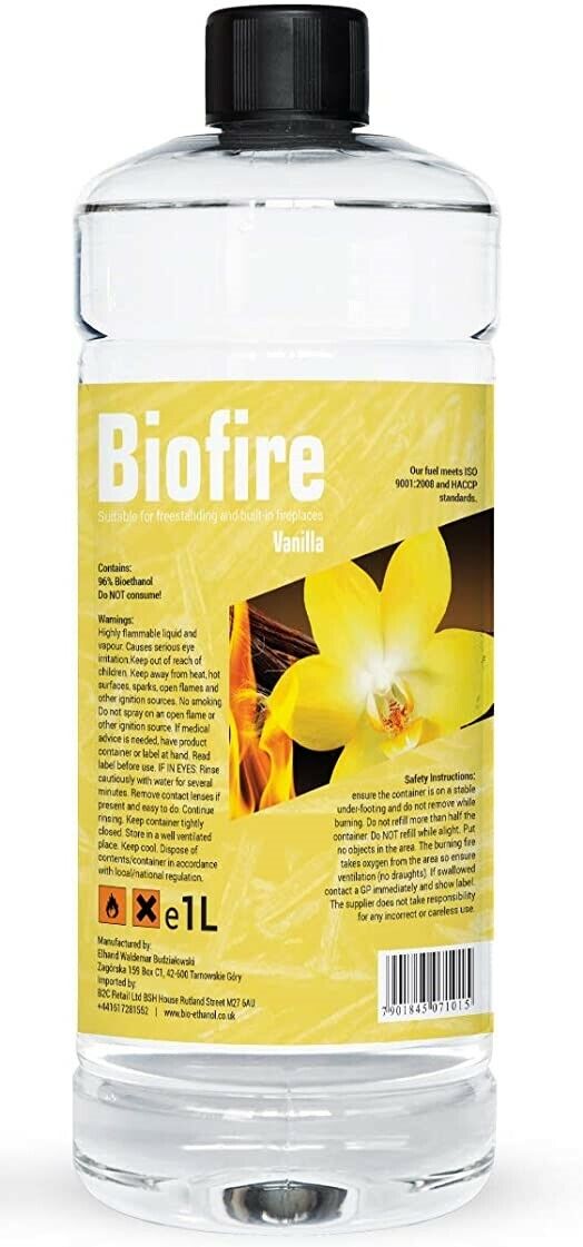 Bioethanol Bio Etahnol Fuel EcoLine Clean Burn Premium Grade Quality Scented - Image 13