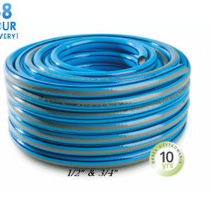 Garden Hose Pipe Reinforced Outdoor Blue Premium 4 Layer 1/2 3/4 25M 50M 1M 10M