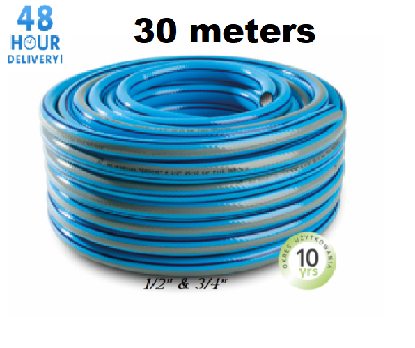 Garden Hose Pipe Reinforced Outdoor Blue Premium 4 Layer 1/2 3/4 25M 50M 1M 10M - Image 10