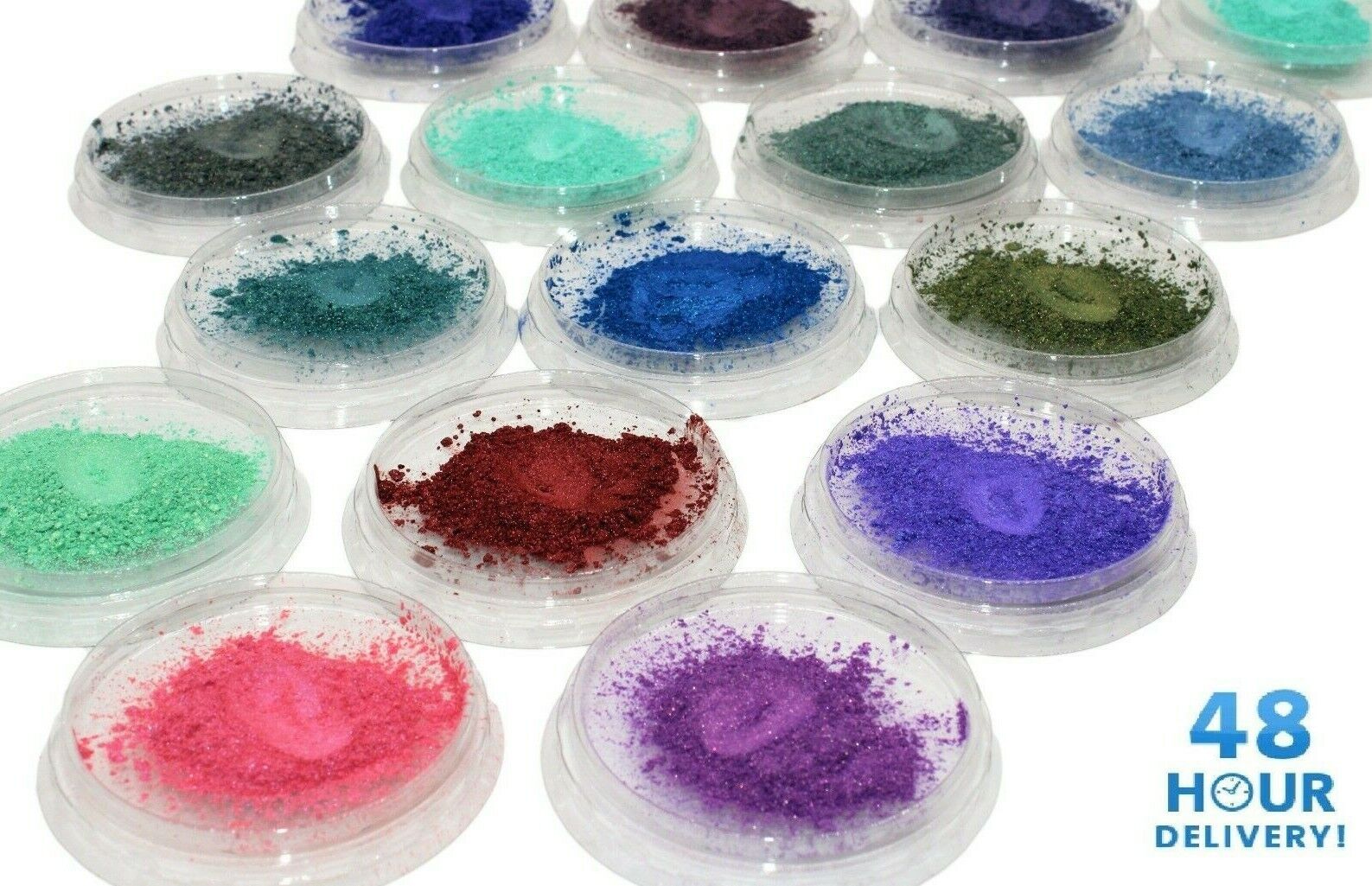 Mica Cosmetic Powder Two Tone Candle Melts Bath Bombs Soap Dye Nail Polish Grout - Image 3