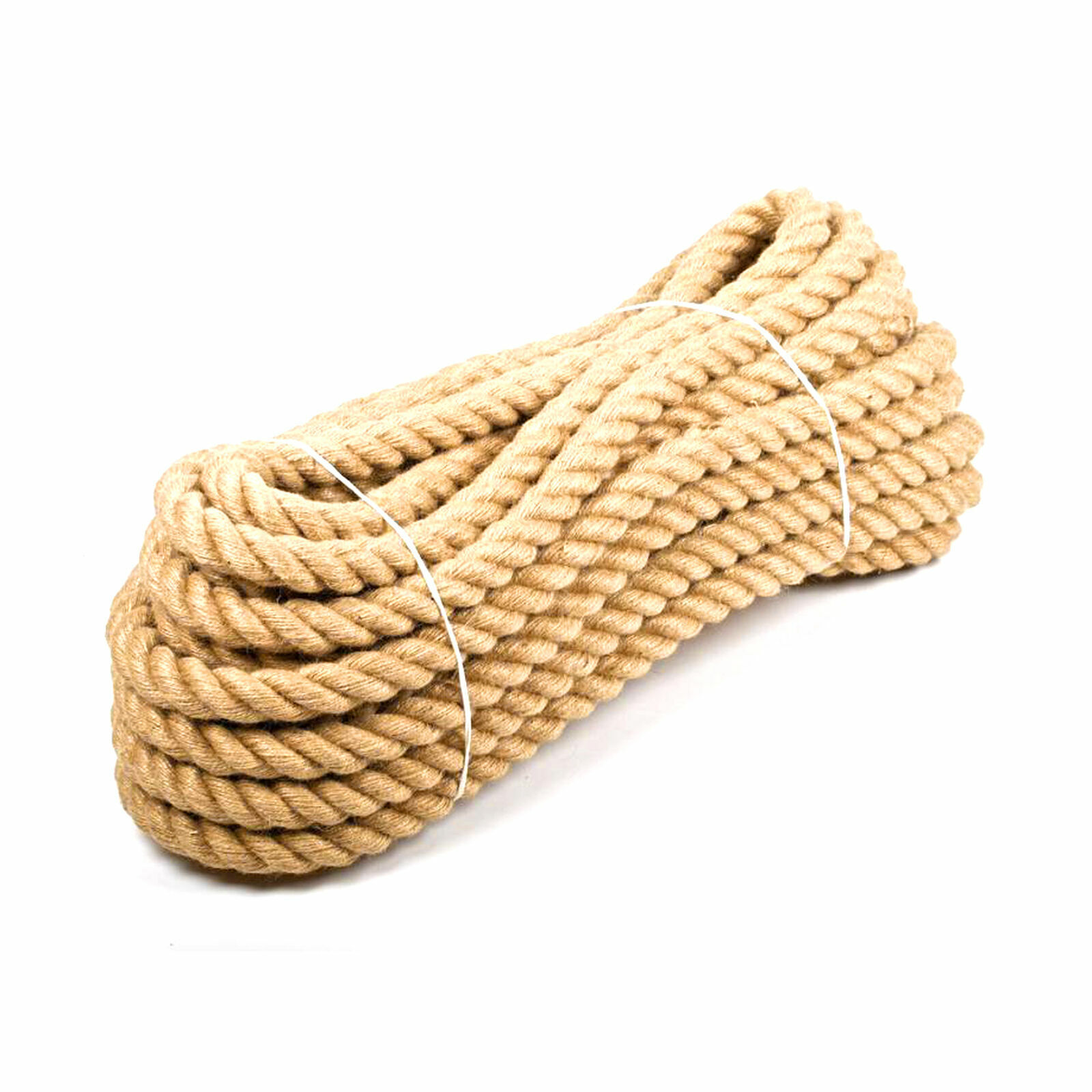 Hessian Jute Natural Rope Twisted Braided Decking Garden Boating Sash 6mm - 50mm - Image 5