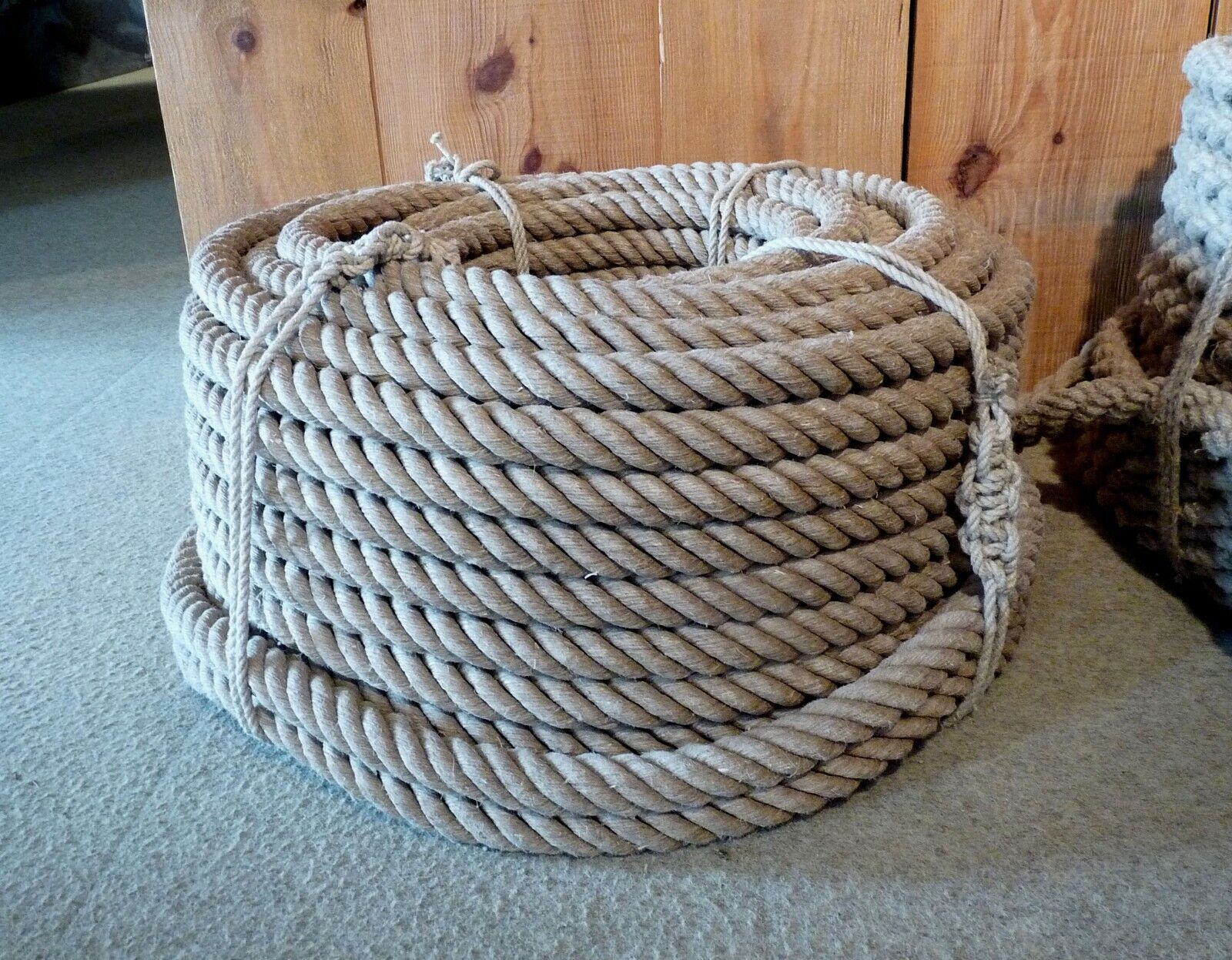 Hessian Jute Natural Rope Twisted Braided Decking Garden Boating Sash 6mm - 50mm - Image 6
