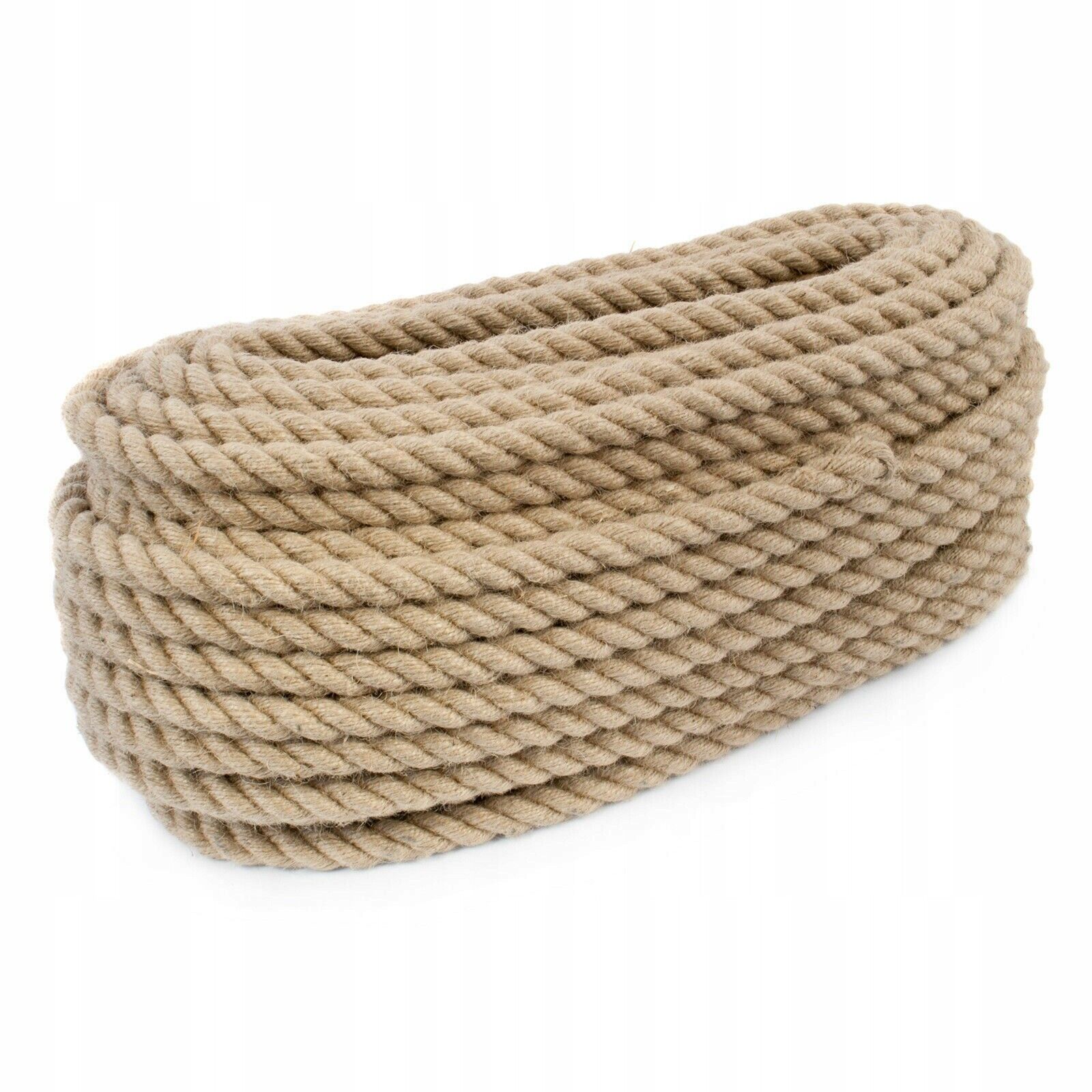 Hessian Jute Natural Rope Twisted Braided Decking Garden Boating Sash 6mm - 50mm - Image 12