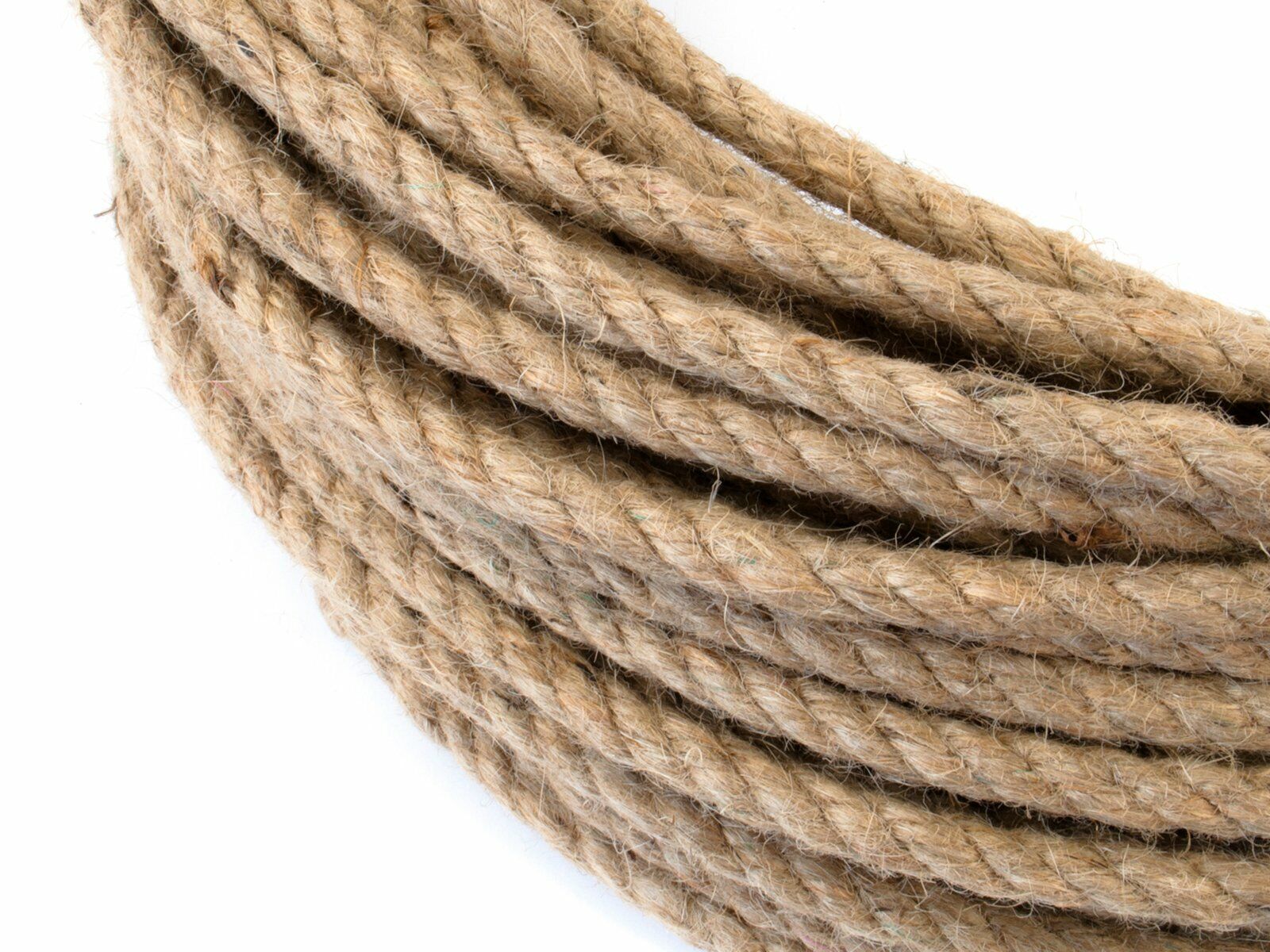 Hessian Jute Natural Rope Twisted Braided Decking Garden Boating Sash 6mm - 50mm - Image 15