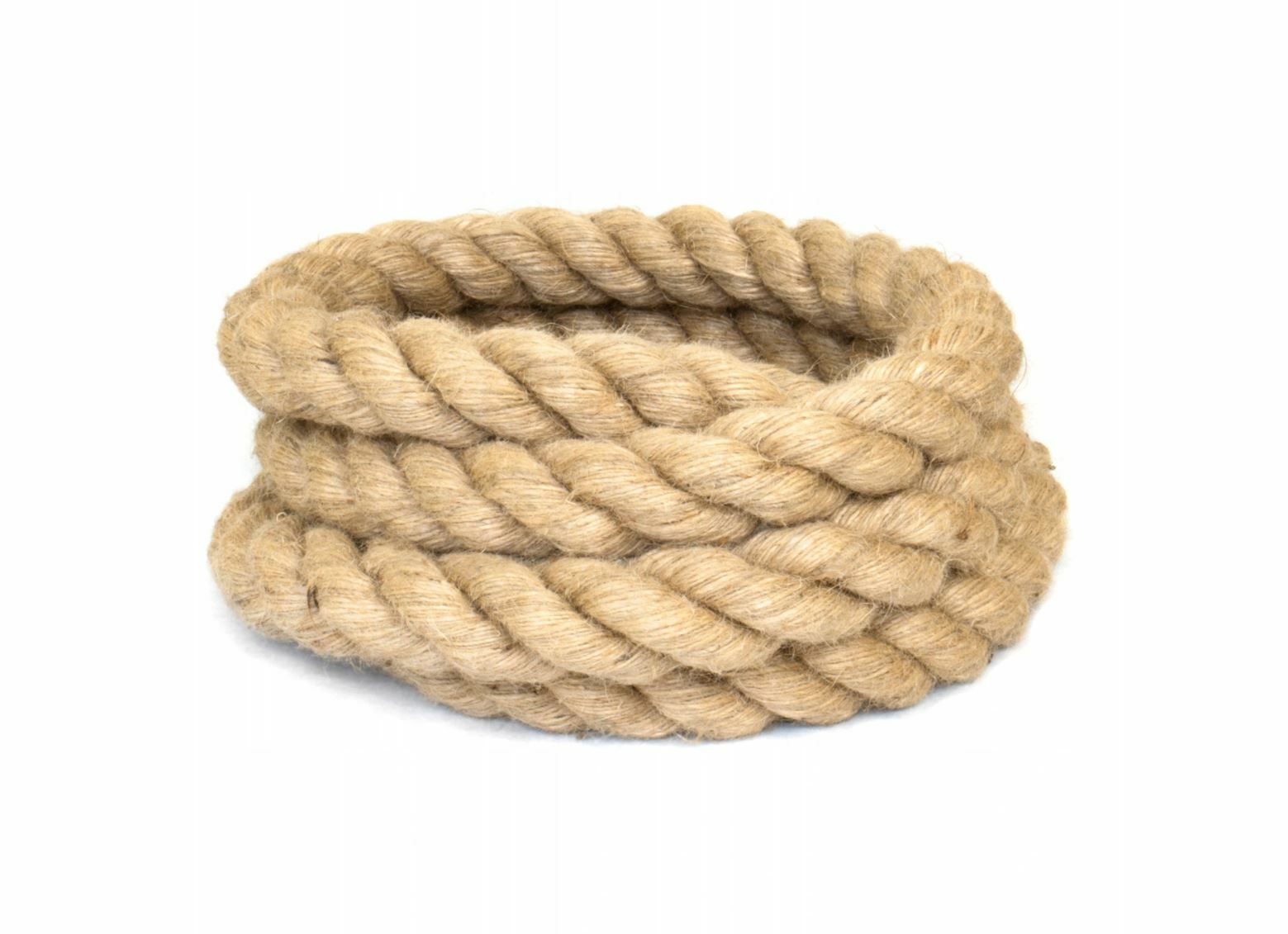 Hessian Jute Natural Rope Twisted Braided Decking Garden Boating Sash 6mm - 50mm - Image 35