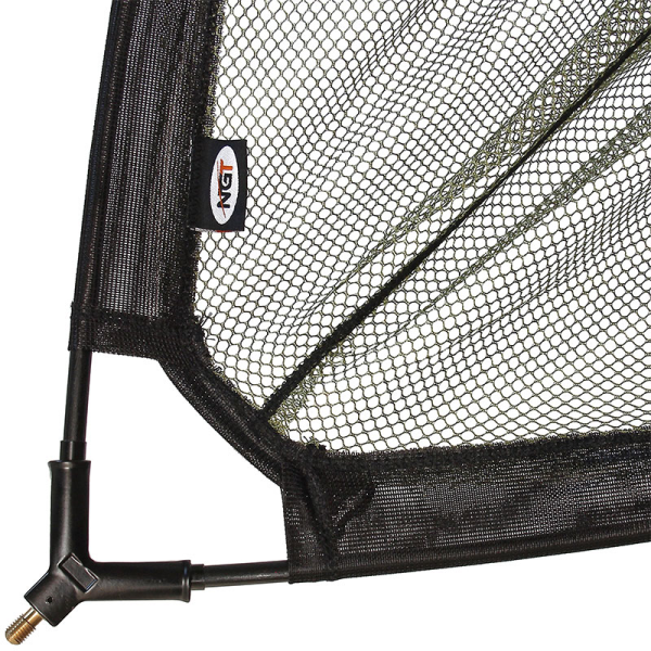 NGT 42" Specimen Net - Two-Tone Mesh with Plastic 'V' Block and Stink Bag - Image 3