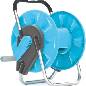 Garden Hose Reel 1/2" 45m Light Aluminium Construction Free Standing Cellfast
