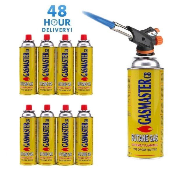 BLOW TORCH BUTANE FLAMETHROWER BURNER WELDING AUTO IGNITION SOLDERING straight