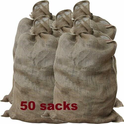 Jute Hessian Sacks Bags 40kg Potato Vegetable Logs Storage Wholesale 60x100cm - Image 14