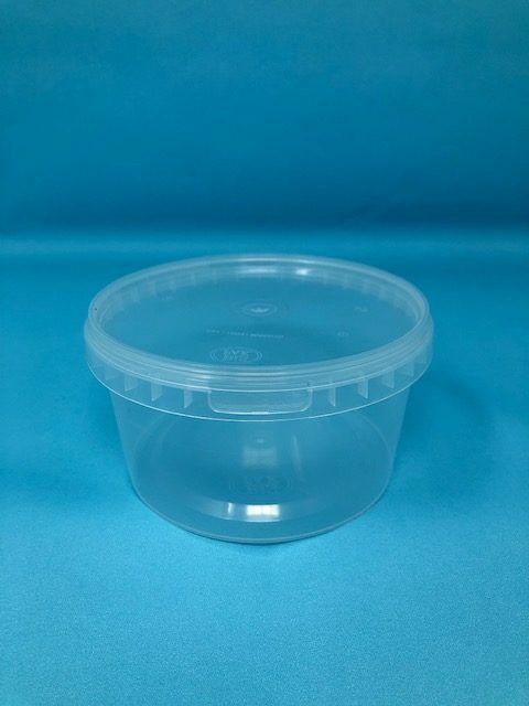 Plastic Buckets Tubs White Transparent Tamper Evident Lids 0.5L 1L 3L 5L 10L 25L - Image 9