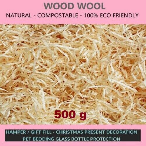Luxury Dried WOOD WOOL Packaging Fill Filling Hamper Gift Basket WoodWool - Image 16