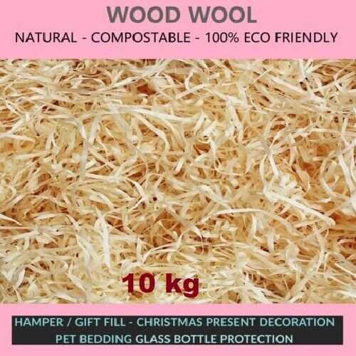 Luxury Dried WOOD WOOL Packaging Fill Filling Hamper Gift Basket WoodWool - Image 20