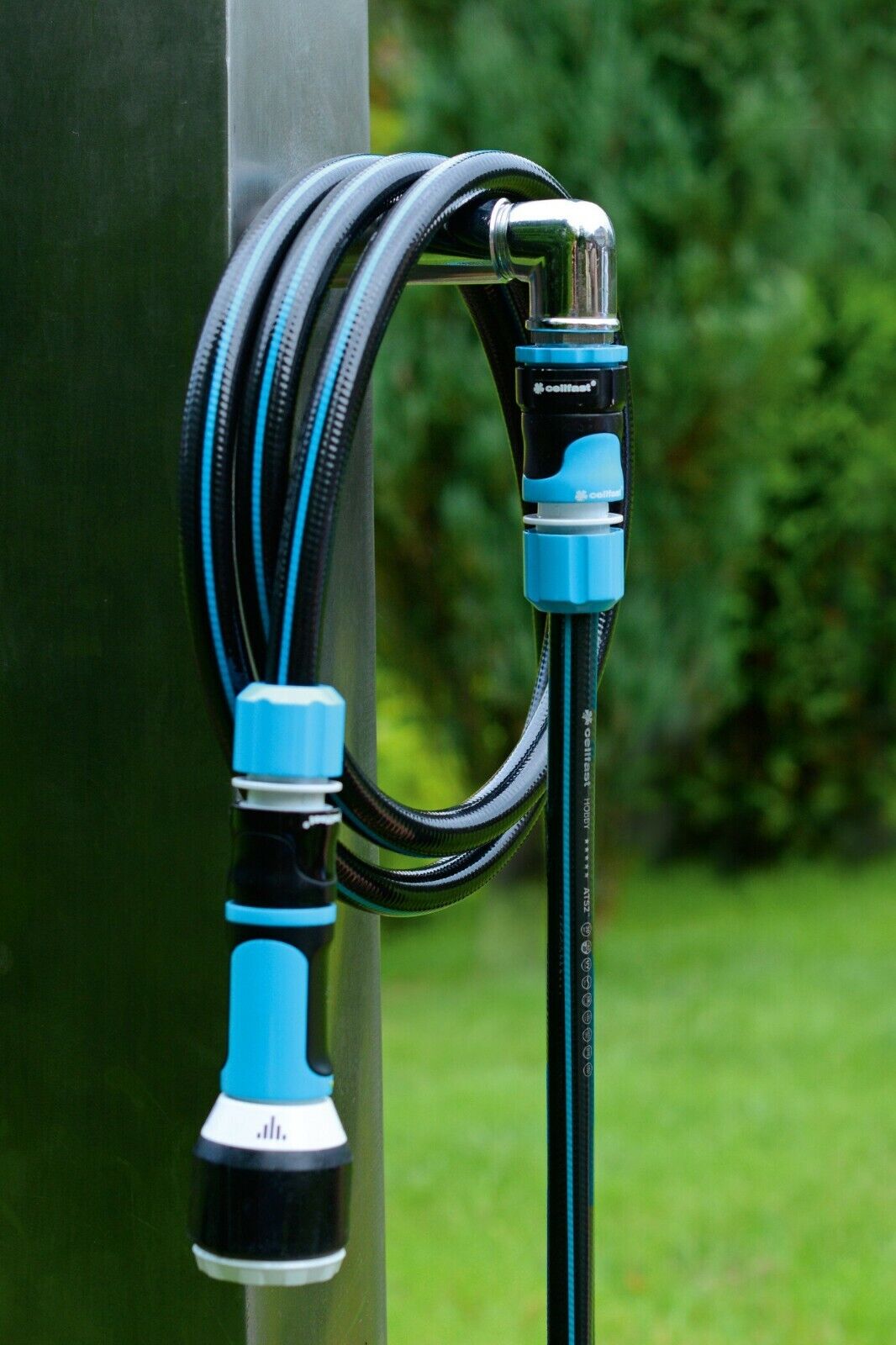 Hose Pipe Set Garden Water Accessories 20 m 1/2 " Cellfast Connectors + sprayer - Image 2