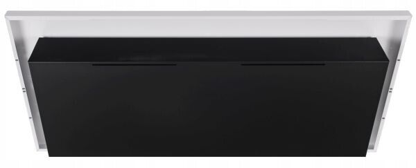 Bioethanol Wall mounted Fireplace White Gloss Bio Ethanol 800mm 80cm glass fuel - Image 7