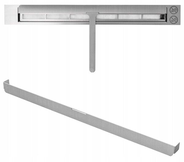 Bioethanol Wall mounted Fireplace White Gloss Bio Ethanol 800mm 80cm glass fuel - Image 10