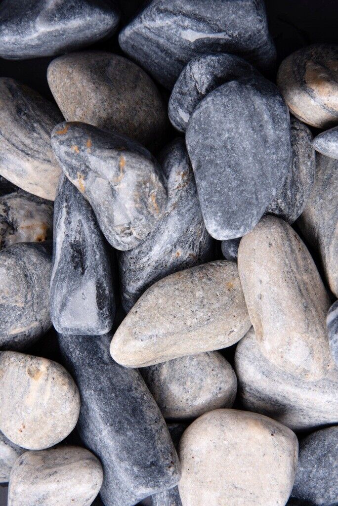 Blue Akron Pebble Sea Depth GARDEN AQUARIUM Decorative Large Garden Stones 3-6cm - Image 5