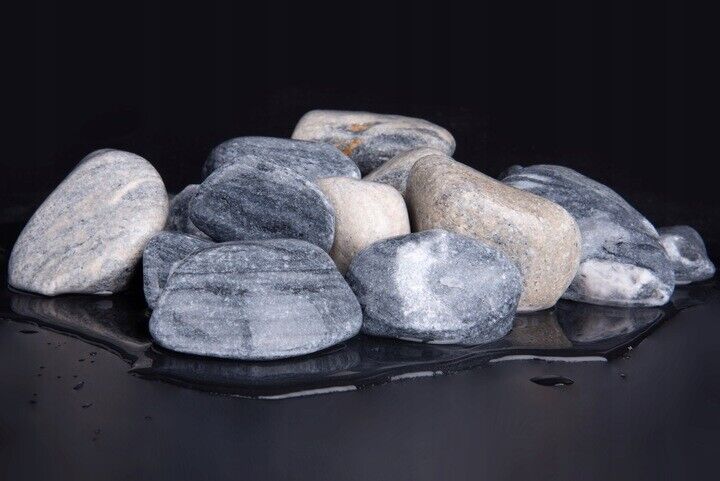 Blue Akron Pebble Sea Depth GARDEN AQUARIUM Decorative Large Garden Stones 3-6cm - Image 6