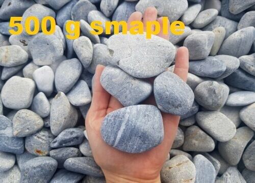 Blue Akron Pebble Sea Depth GARDEN AQUARIUM Decorative Large Garden Stones 3-6cm - Image 17
