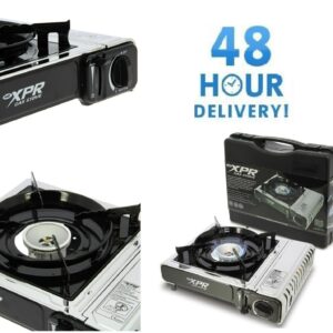 Butane Portable Stove Cooker in Carry Case NGT XPR Outdoor Camping Burner Auto