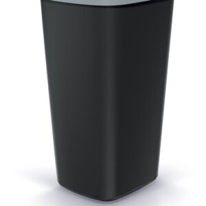 BIN / DUSTBIN / RUBBISH BIN / KITCHEN / HOME / OFFICE / PLASTIC 3 Sizes Black
