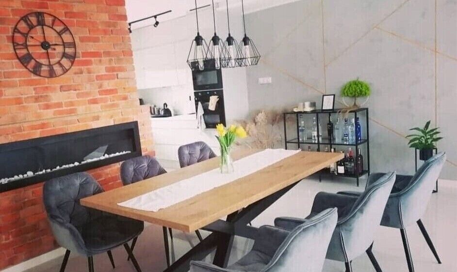 Bio Ethanol Fireplace Wall Mounted Black Matt 180 cm 1800 mm XXL DAMAGED - Image 4