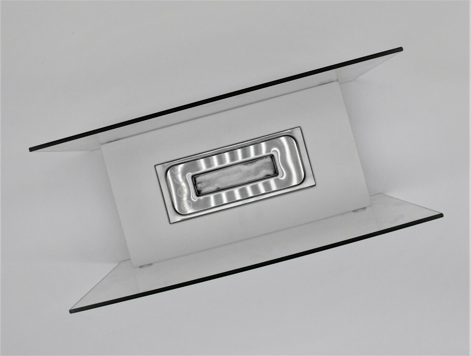 Bio Ethanol Table Fireplace Indoor Outdoor Glass Burner Fire Bioethanol Scala 2 White - Image 3