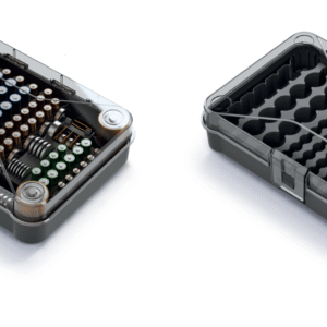 Battery Organiser Storage Case Bag Box Holder AA AAA C D 9V Tester 2 Options