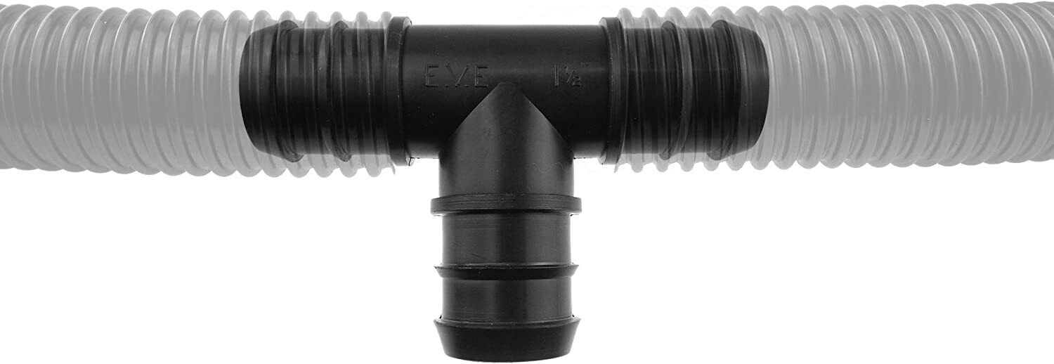 Flexible Pond Hose Pipe Fitting T/Bend/Straight/Tap/Valve/Tee/Elbow/Flow Control - Image 3