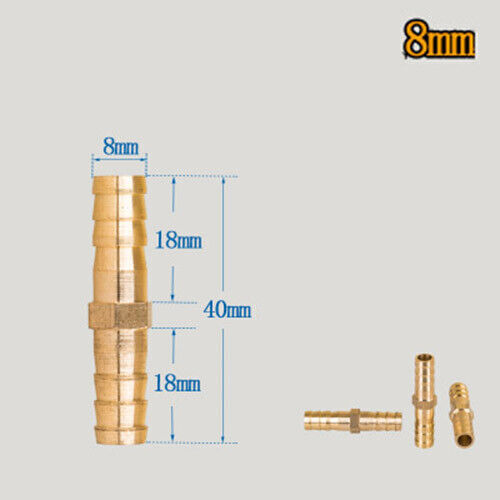 BRASS T Y JOINER Various Piece Fuel Hose Gas Joiner TEE CONNECTOR (VARIOUS SIZE) - Image 22