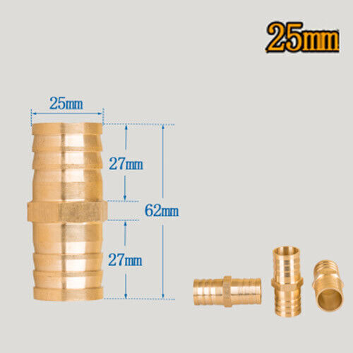 BRASS T Y JOINER Various Piece Fuel Hose Gas Joiner TEE CONNECTOR (VARIOUS SIZE) - Image 25