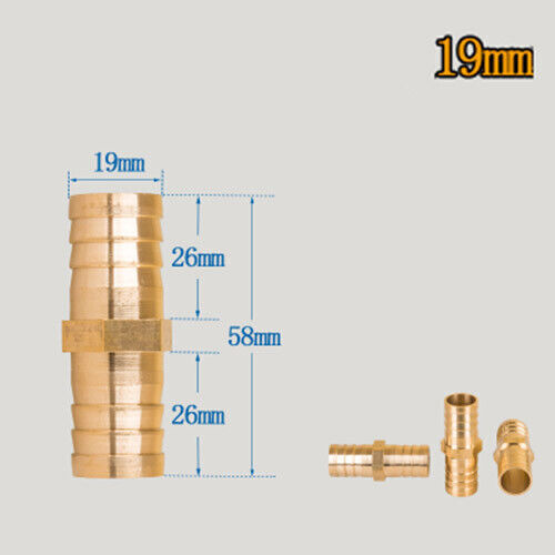 BRASS T Y JOINER Various Piece Fuel Hose Gas Joiner TEE CONNECTOR (VARIOUS SIZE) - Image 24