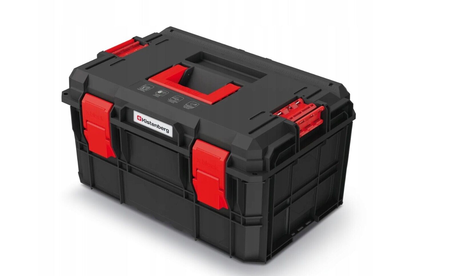 Tough Modular System Mobile Workshop Tool Storage Box Wheels Organiser - Image 10