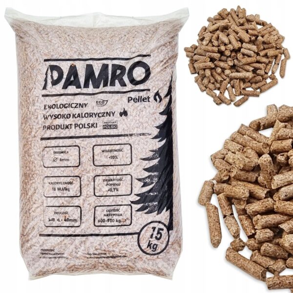 B2C Wood Pellets 15kg Bag Biomass Stove Heating Hardwood and Pizza Oven Fuel 30L