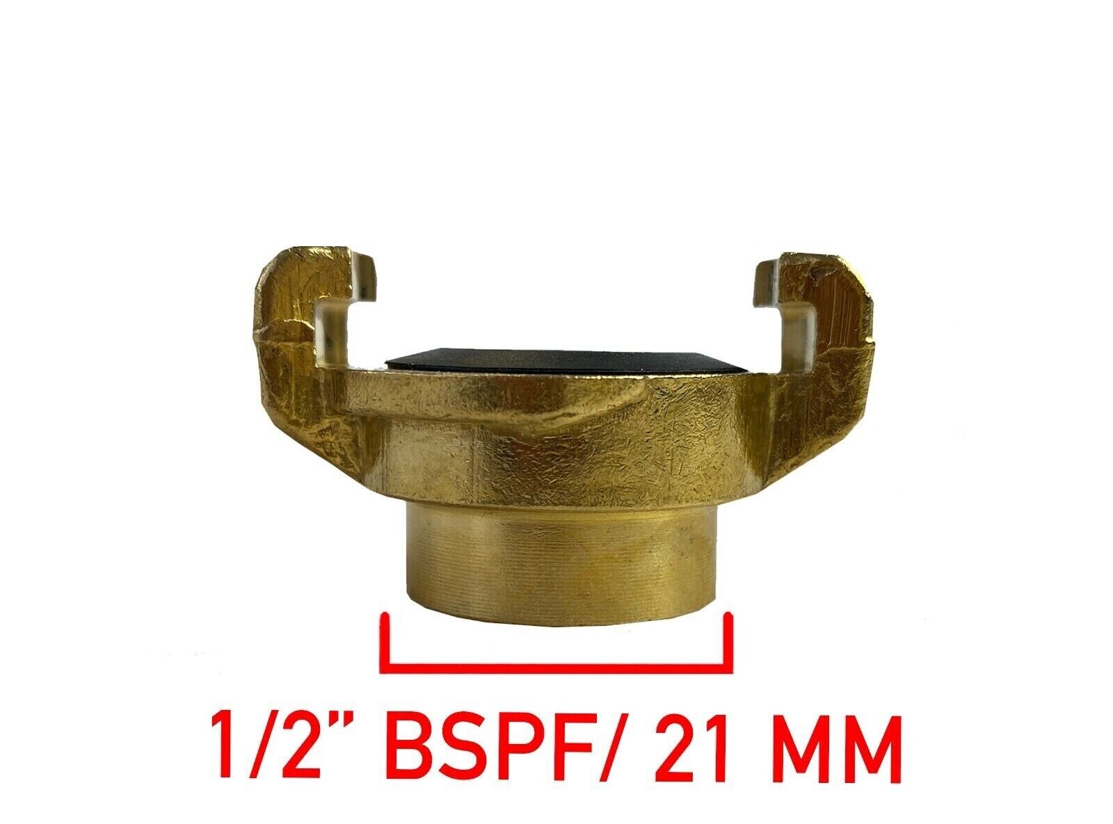 Brass GEKA Type Hose Quick Connect Adapter Claw Fitting Pipe Splitters Lance - Image 11