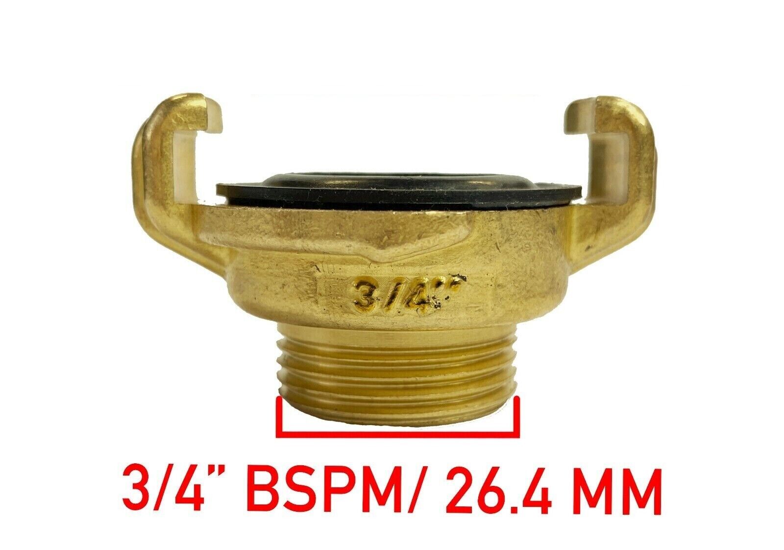 Brass GEKA Type Hose Quick Connect Adapter Claw Fitting Pipe Splitters Lance - Image 15